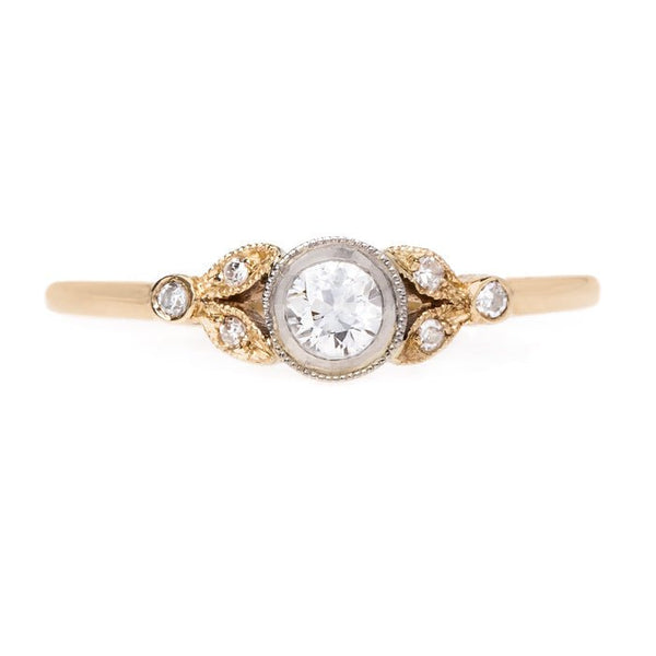 10013180Delightful Diamond Ring from Antique Brooch | Sparrow Lane from Trumpet & Horn