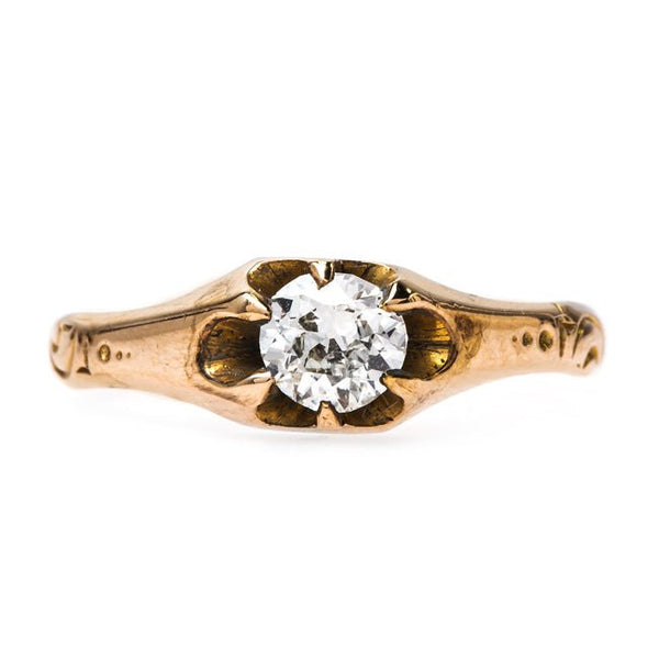 Antique Victorian Solitaire Ring | Stars Hollow from Trumpet & Horn