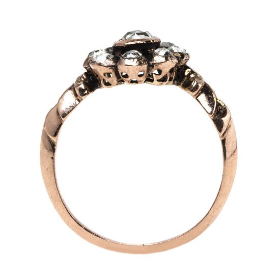 Vintage Inspired Halo Ring Reminiscent of Victorian Times | Stonebridge from Trumpet & Horn