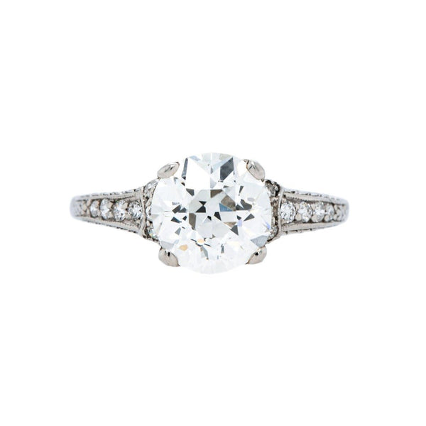 An Unbelievable Art Deco Platinum and Diamond Engagement Ring | Stoney Creek