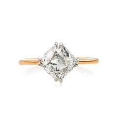 Antique Old Mine Cut Diamond in a Bias Setting | Summerland from Trumpet & Horn
