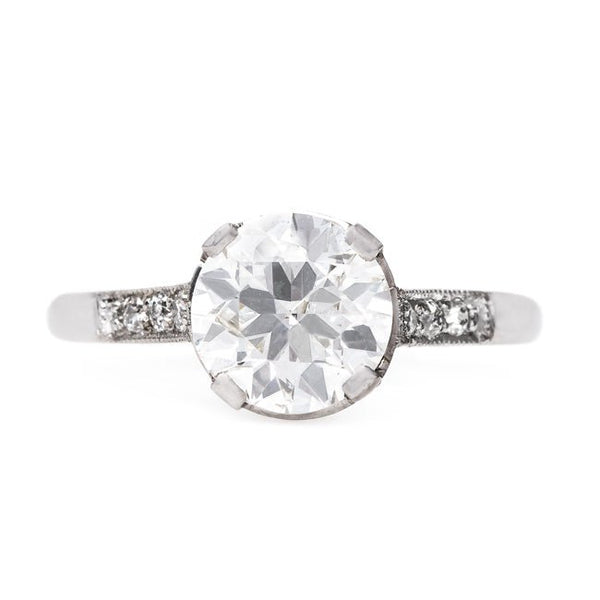 Glittering Art Deco Engagement Ring | Thistlewood from Trumpet & Horn