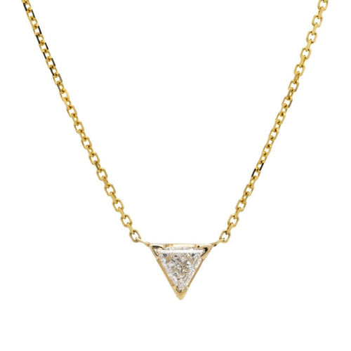 Minimalist Diamond Necklace, a Perfect Sparkly Gift | Trifecta at T&H