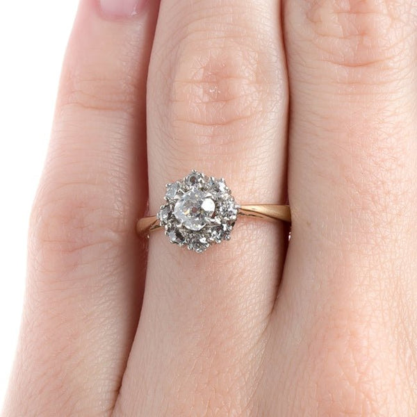 Exquisite Victorian Era Cluster Engagement Ring | Venice from Trumpet & Horn