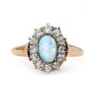 Romantic Opal Engagement Ring | Ashby from Trumpet & Horn