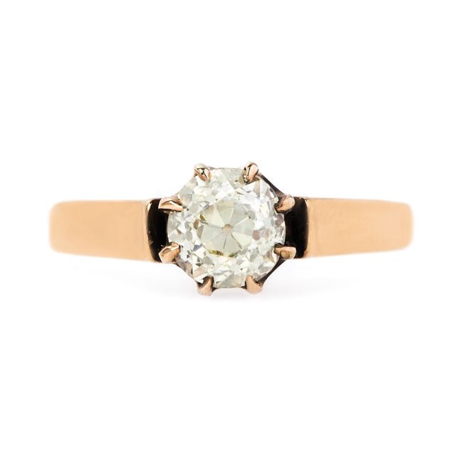 Warm Diamond Solitaire Engagement Ring | Syracuse from Trumpet & Horn