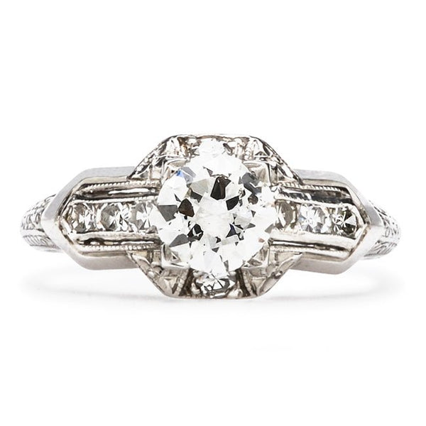 Art Deco Engagement Ring | Walterboro from Trumpet & Horn