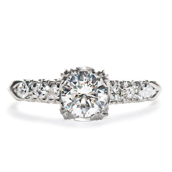 Vintage Engagement Ring | Vintage Diamond Ring | Knightville from Trumpet & Horn