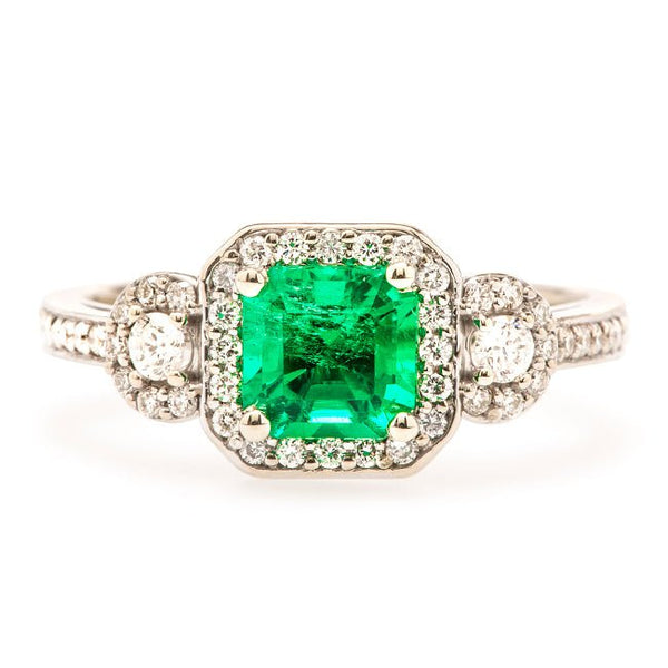 forestville emerald vintage ring