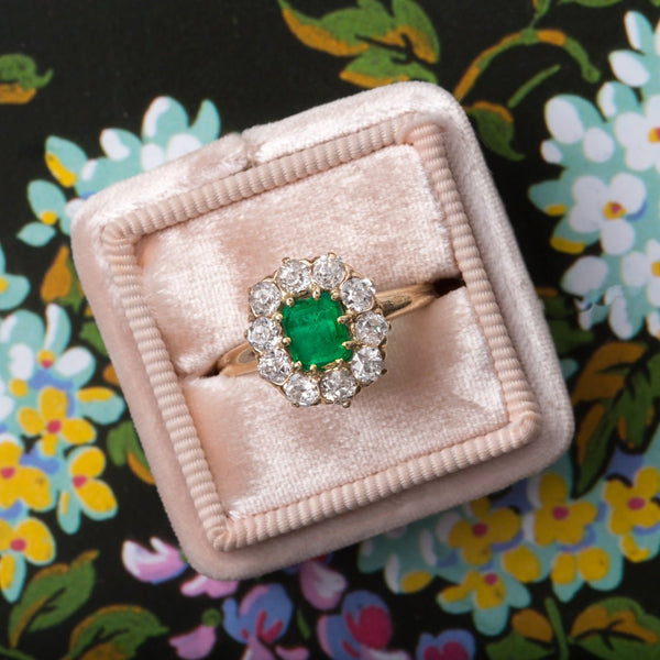 Timeless Victorian Emerald Engagement Ring | Gables from Trumpet & Horn