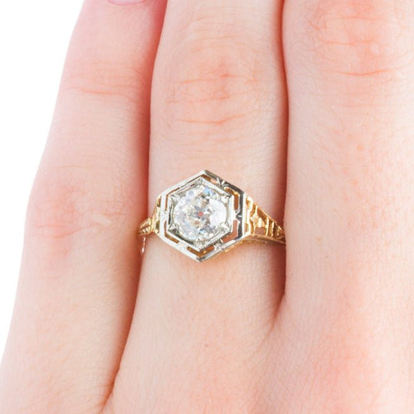 Edwardian Engagement Ring | Vintage Engagement Ring 