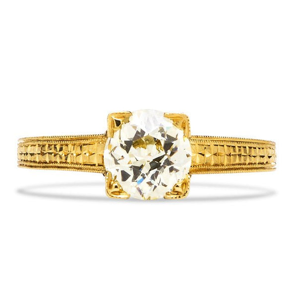 Art Deco Style Engagement Ring