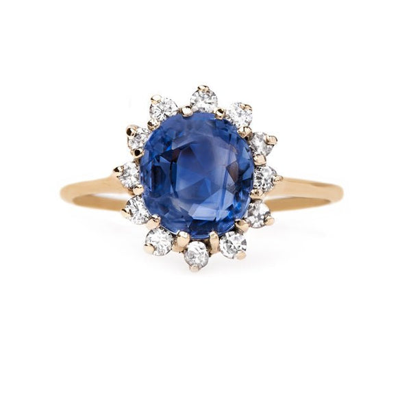 Cornflower Blue Unheated Sapphire Ring | Lawridge from Trumpet & Horn