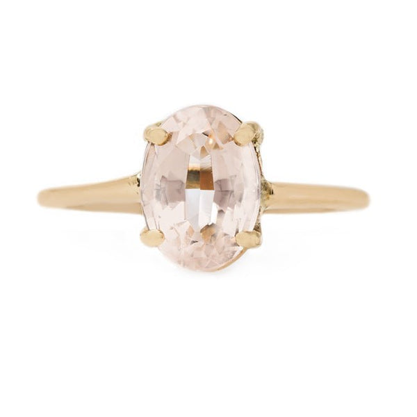 Sweet and Delicate Topaz Engagement Ring | Perth from Trumpet & Horn