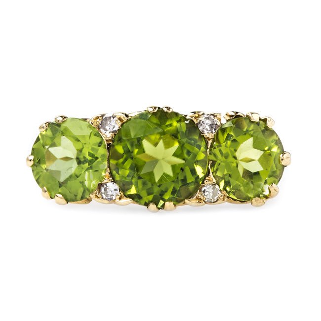 Vibrant Green Peridot Ring | Grand Isle from Trumpet & Horn