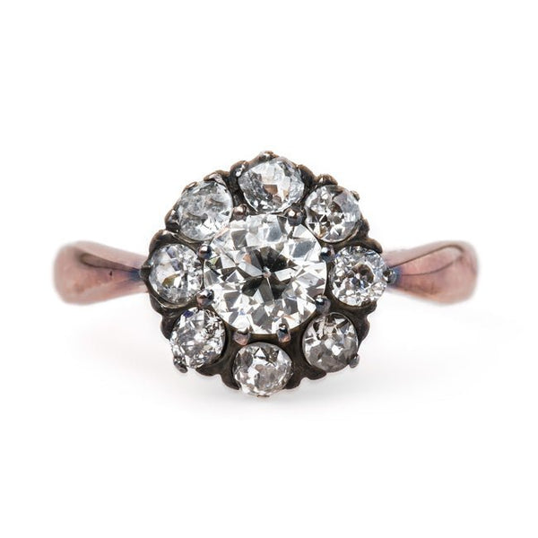 Victorian Era Cluster Ring | Bloomsbury from Trumpet & Horn