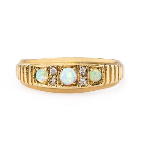 Victorian Opal Ring with English Hallmarks | Kenley from Trumpet & Horn