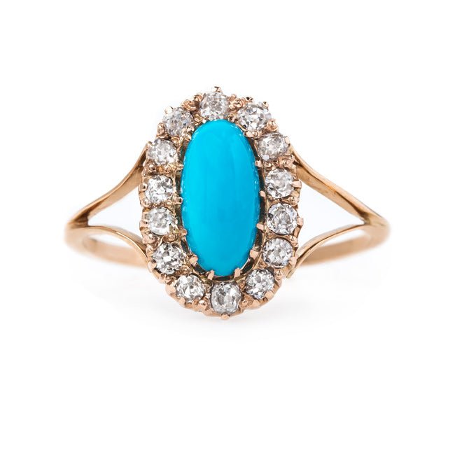 Exquisite Victorian Turquoise Ring | Bridgeton from Trumpet & Horn