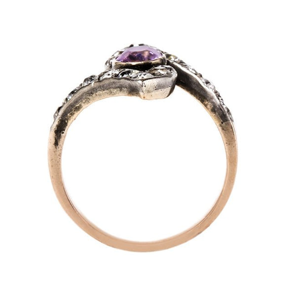 Asymmetrical Victorian Amethyst Ring | Warwick from Trumpet & Horn