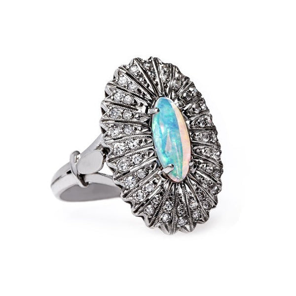 Bold and Showstopping Opal Cocktail Ring | Zamora from Trumpet & Horn
