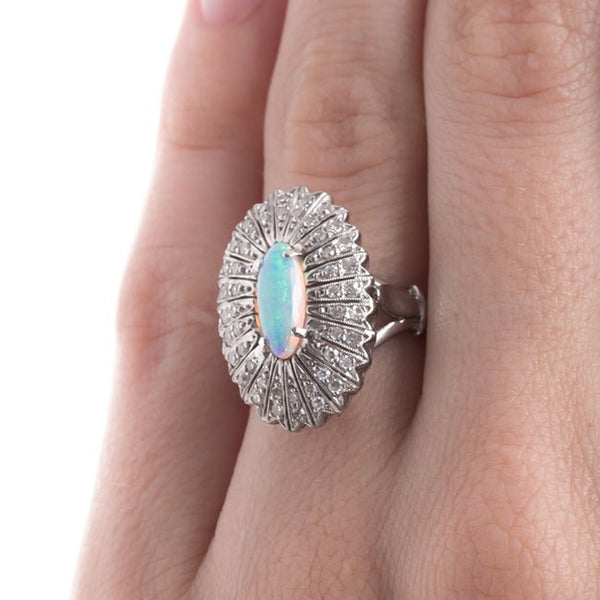 Bold and Showstopping Opal Cocktail Ring | Zamora from Trumpet & Horn